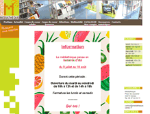 Tablet Screenshot of mediatheque.mairie-cestas.fr