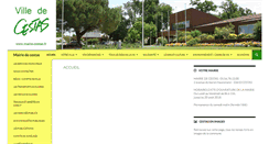 Desktop Screenshot of mairie-cestas.fr